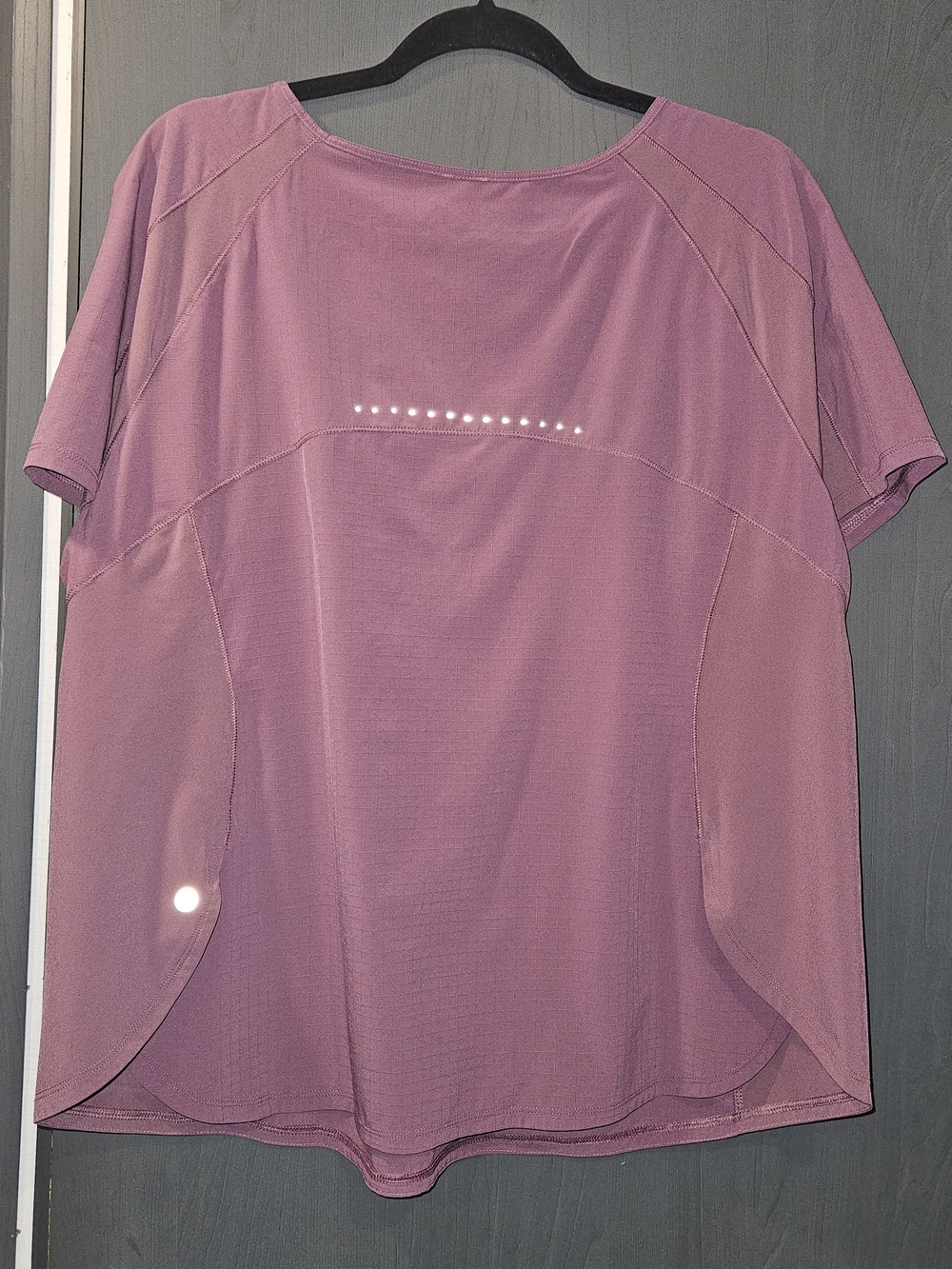 lululemon athletica Short-Sleeve Active Top in Mauve